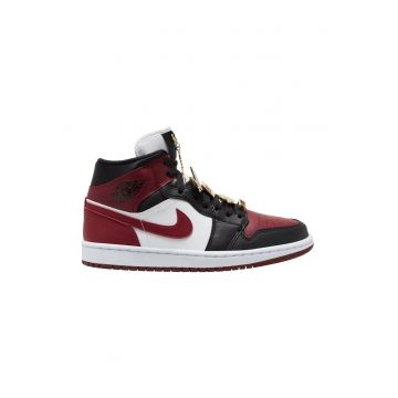 Pantofi sport  Air Jordan 1 Mid SE 56443 - Visiniu/Negru