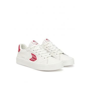 Pantofi sport dama -  White Salvas - piele naturala - alb -