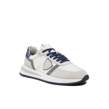 Tenisi barbati  Blanck/Bleu - textil - alb -