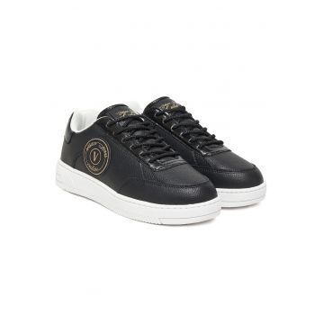 Tenisi dama -  79VA3SJ - Piele ecologica - negru -