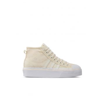 Tenisi dama -  Nizza Platform Mid W - bej - tesatura