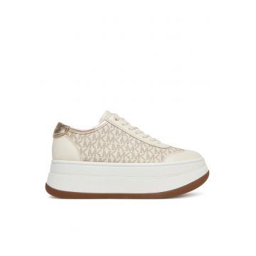 Tenisi dama  piele ecologica - crem