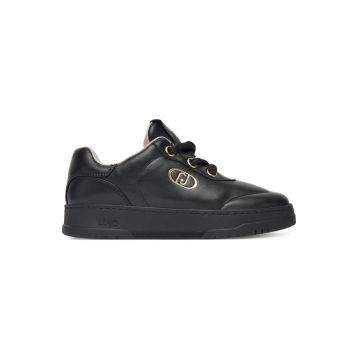 Tenisi dama  piele naturala - negru - 04 BA5039 PX625