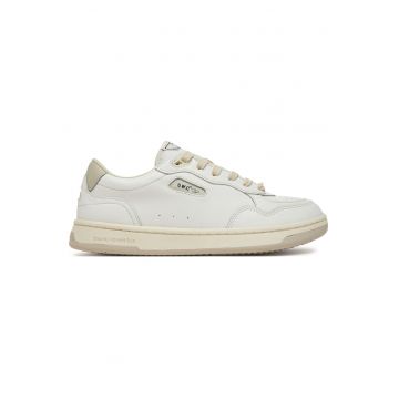 Tenisi unisex -  piele naturala - alb