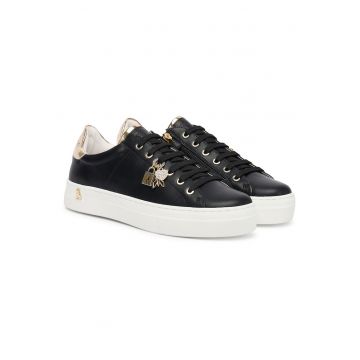 Tenisi unisex  PPJ900.31 - piele naturala - negru
