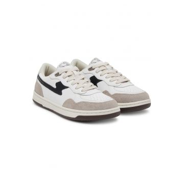 Tenisi unisex  Pro Cup 01 S-Strike - piele naturala - alb