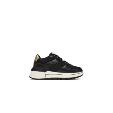 Adidasi  S1189 Minunat 28 BF5047 PX - negru/auriu - piele naturala -