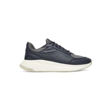 barbati  Open Blue 461 - bleumarin - piele ecologica - Bleumarin