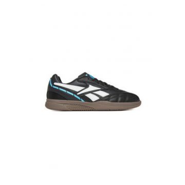 Pantofi sport barbati  EO-HAMMER STREET - piele naturala - negru - sireturi 5 - rotund -