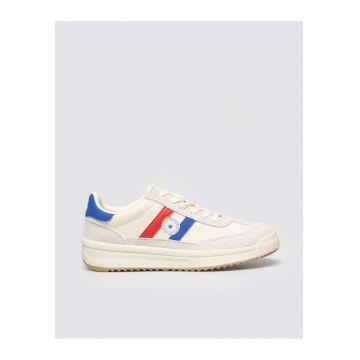 Pantofi sport cu insertii de piele intoarsa