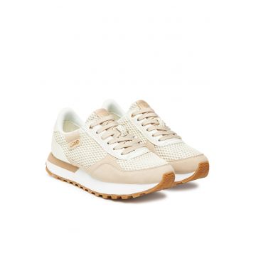 Pantofi sport dama  MilkS1400 Evelyn 915 BF5057 TX - textil - crem