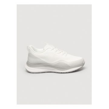 Pantofi sport din material textil cu aspect tricotat