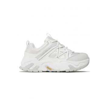 Pantofi sport  pentru Femei - chunky run vibram - Alb