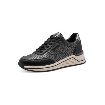 Sneakers dama 5 23613 45-BLACK/PEWTER