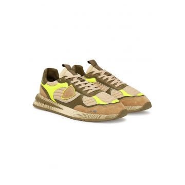 Tenisi barbati  Fancy Resau Neon_Militaire Jau - multicolor - textil