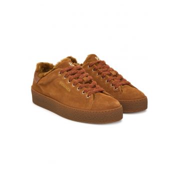 Tenisi dama  2254021 - piele naturala - maro