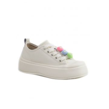 Tenisi dama 6LMQ60013C 13 N - Alb