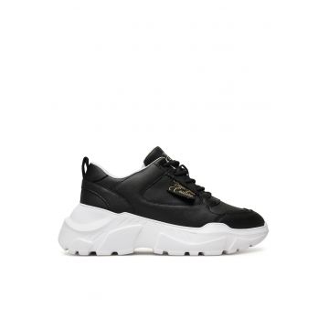 Tenisi dama -  79VA3SC2 ZPB23 899 - piele ecologica - negru