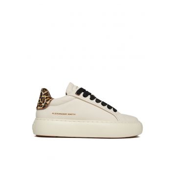 Tenisi dama -  ASBCSOW-3568-WC - piele naturala - crem