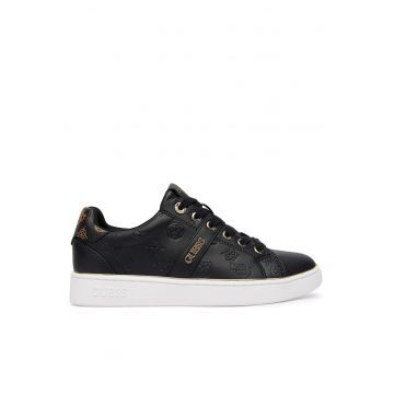 Tenisi dama -  FLFBTZ FAL12 - piele ecologica - negru