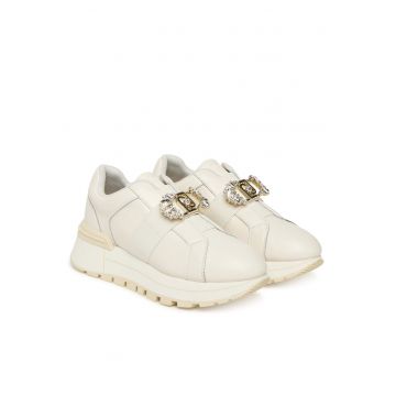 Tenisi dama  Milk S1400 - piele naturala - alb