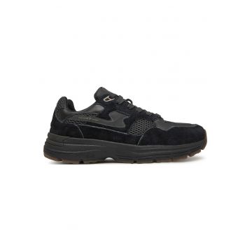 Tenisi unisex -  YP031 - piele naturala - negru