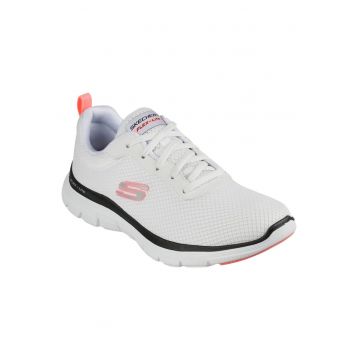 Pantofi  dama - Alb - Mesh - Alb