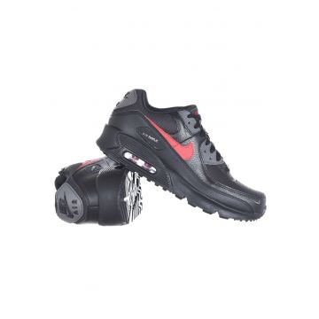 Pantofi sport barbati  Air Max - sintetic/textil - negru/rosu -