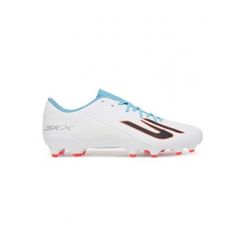 Pantofi sport barbati -  ghete de fotbal - alb - piele ecologica