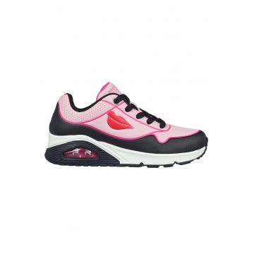 Pantofi sport cu model colorblock Uno - Negru