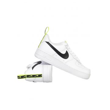 Pantofi sport dama  Air Force 1' 07 - alb/negru - piele naturala - material sintetic - piele naturala -