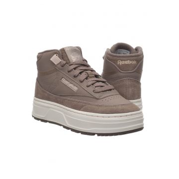 Pantofi sport dama GV7035 -  Piele naturala/Textil - Maro -