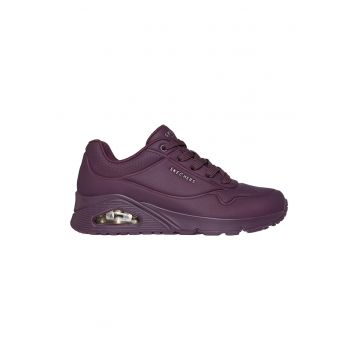 Pantofi sport de piele ecologica Uno Stand On Air - Violet
