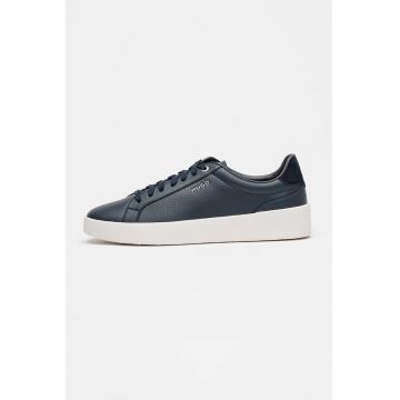 Pantofi sport Lyde din piele ecologica cu logo - Albastru ultramarin