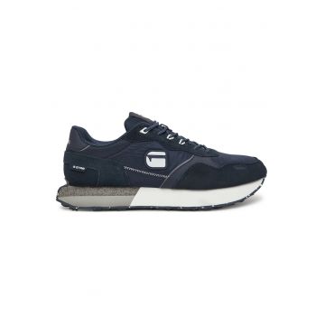 Tenisi barbati -  LEO-01-WE - bleumarin - textil