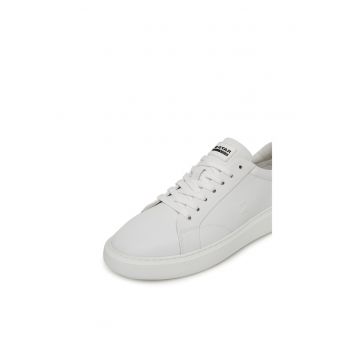 Tenisi barbati -  LONDON-04 MI08 - piele naturala - alb