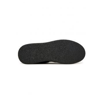 Tenisi barbati  piele naturala - negru FMFMOH