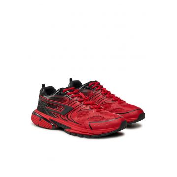 Tenisi barbati  S-Serendipity - negru/rosu - material sintetic -