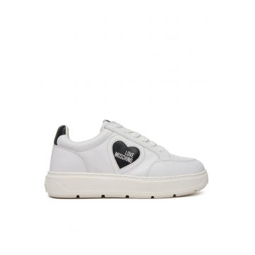 Tenisi dama  JA15154G1MIA110A - piele naturala - alb/negru