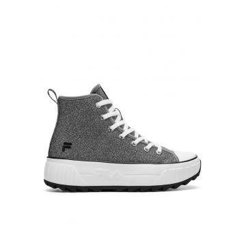 Tenisi dama -  textil - gri/alb -