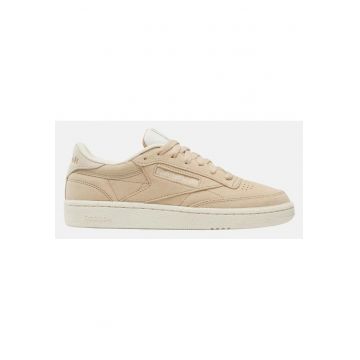 Pantofi sport din piele intoars Club C