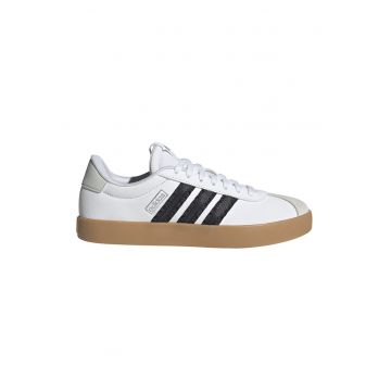 Pantofi sport din piele VL Court 3.0 - Negru/Alb murdar