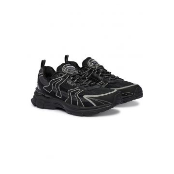 Tenisi barbati  GMSD5 .000.C0003T - piele naturala - negru