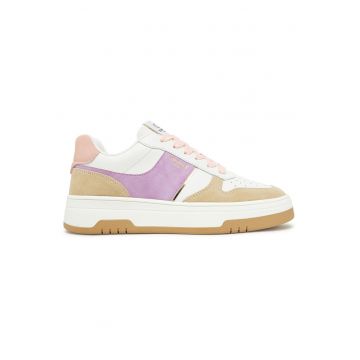 Tenisi dama  251TCP010 - piele naturala - multicolor