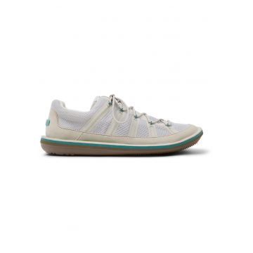 Pantofi sport Beetle low-cut din material textil cu sireturi - Gri