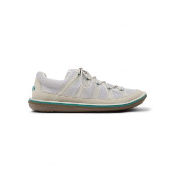 Pantofi sport Beetle low-cut din material textil cu sireturi - Gri