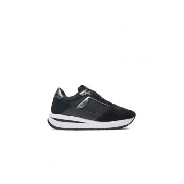 Pantofi sport dama -  FLPEGY FAB12 - negru - piele ecologica -