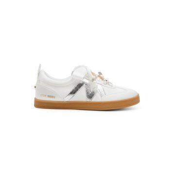 Pantofi sport Degree cu aplicatii decorative - Alb murdar