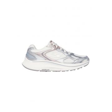 Pantofi sport Go Run Consistent 2.0- Volt cu garnituri de piele - Alb murdar/Argintiu