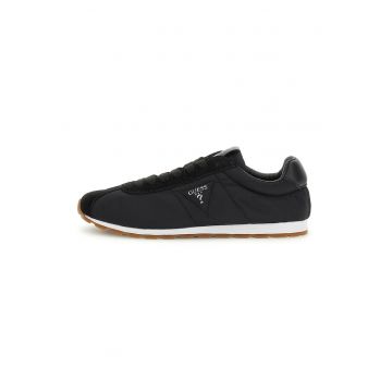 Pantofi sport low-cut cu logo - Negru